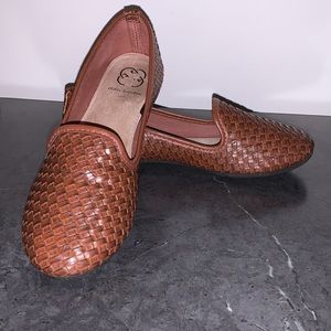 Daisy Fuentes Womens Basket Weave Ballet Flats sz 7W